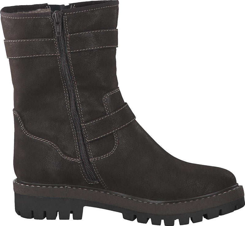 s.Oliver Damen 5-5-26442-29 Winterstiefel 37 EU Dunkelbraun, 37 EU Dunkelbraun