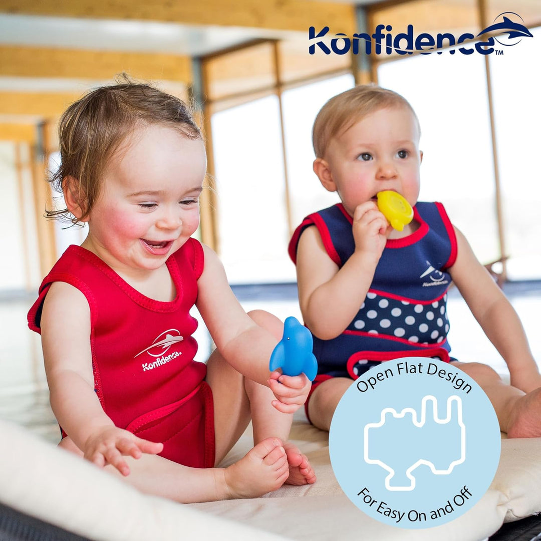Konfidence Babywarma Baby-Neoprenanzug -Rot (erdbeere) ,0-6 Monate