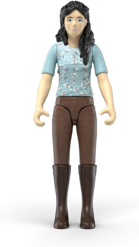 schleich Horse Club | Emily's Pflege Set 42797 | Pferde Spielset mit Pferd, beweglicher Emily Figur
