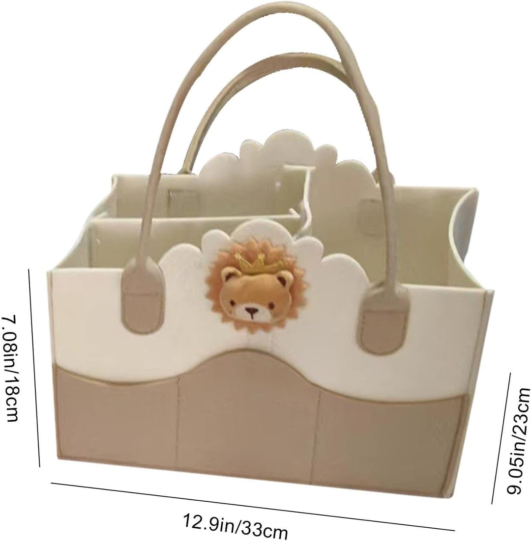 Baby-Windel-Caddy Organizer | Baby-Caddy Organizer | Filz-Baby-Windel-Caddy Kinderzimmer Aufbewahrun