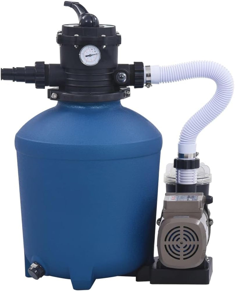 vidaXL Sandfilteranlage mit Zeitschaltuhr Sandfilterpumpe Sandfilter Poolfilter Poolpumpe Filteranla