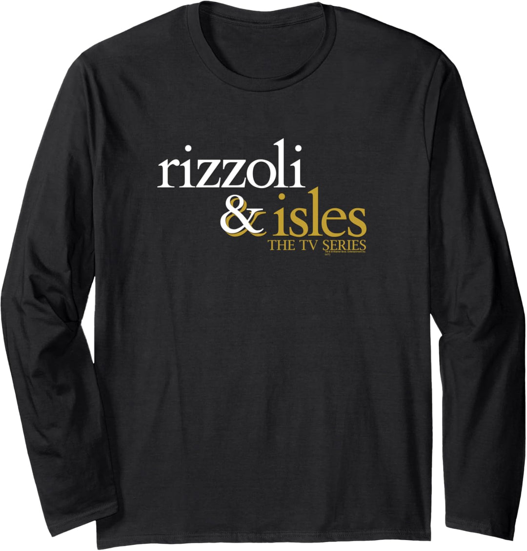 Rizzoli & Isles Logo Langarmshirt