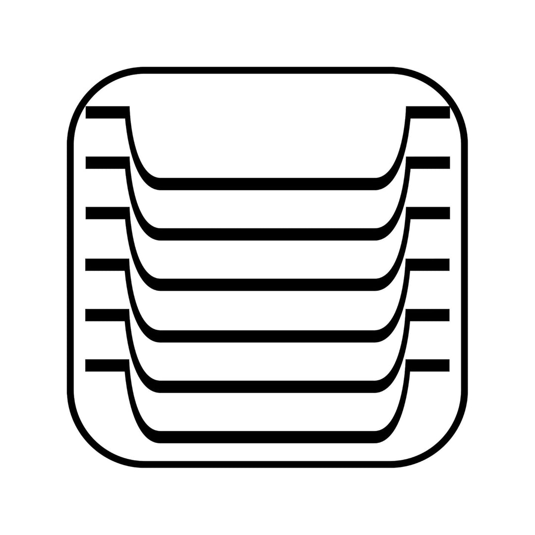 APS 11648 Table Caddy „Element“, graue Tischhilfe aus Beton mit 2 Löchern ( je 6,5 cm) und möbelscho