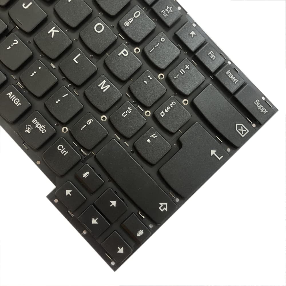 Gintai Azerty Teclado francés für Lenovo Thinkpad T490s 20NX 20NY, T495s 20QJ 20QK, X1 Extreme 1st G