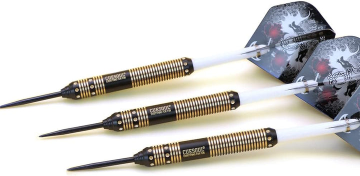 CUESOUL Dragon Deluxe Messing Steel Dartpfeile, 21 Gramm J2108 23 Gramm, J2108 23 Gramm