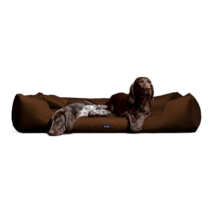 tierlando® Stabiles Hundebett Moritz Komfort Hundesofa aus festgewebtem, robusten Polyester, Grösse: