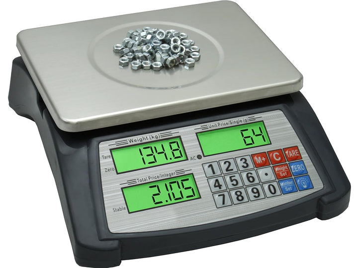 WKA Zählwaage UG-ZD, max. 3 kg, Teilung 0,1 g | 0