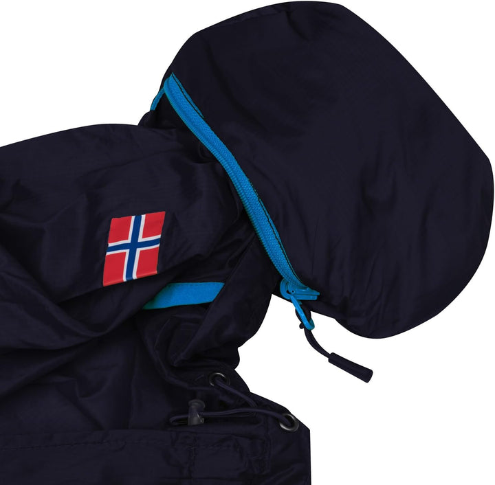 Trollkids Fjell Windjacke für Kinder 104 Marine/Hellblau, 104 Marine/Hellblau