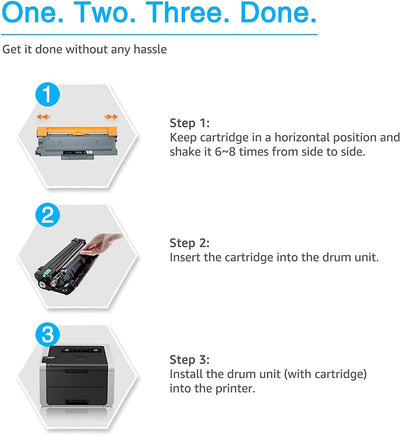 7Magic TN2220 Toner Kompatibel für Brother TN2220 TN2010 TN2210 Toner für Brother MFC-7360N DCP-7055