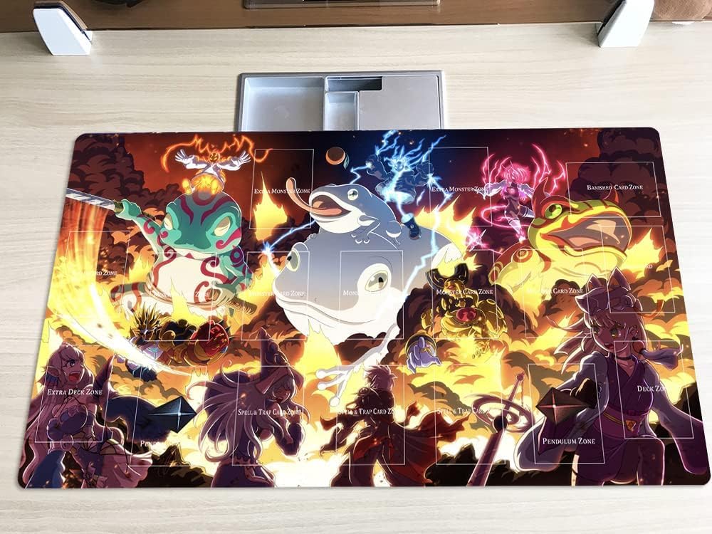 Yugioh Playmat Labrynth of The Silver Castle CCG TCG Sammelkartenspielmatte + gratis Tasche (ZD039-9