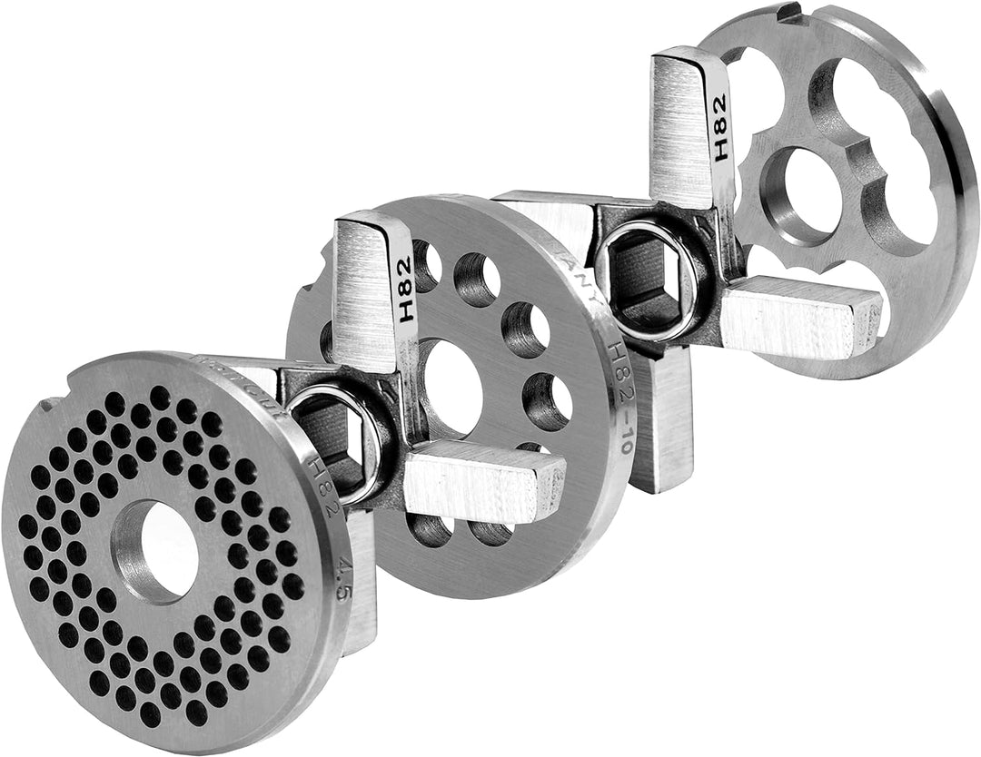 Wolfcut H82 Lochscheibensatz 4,5MM +10MM Bohrung + 2 Kreuzmesser und 1 Vorschneider System Unger Wer