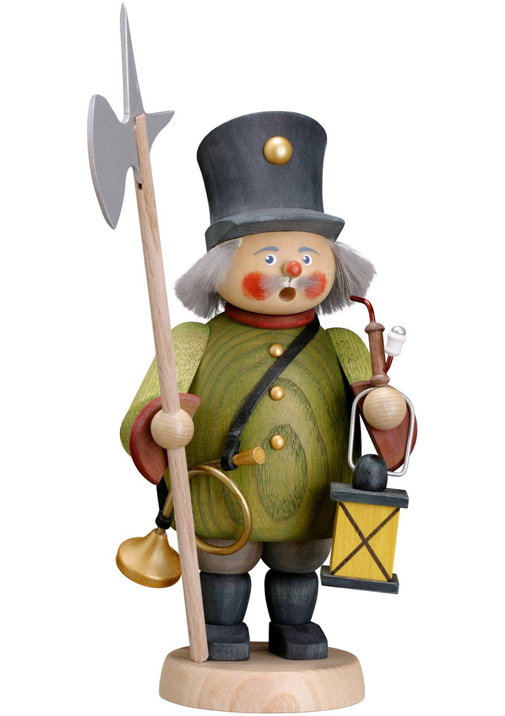 Seiffener Volkskunst | Räuchermännchen Erzgebirge | Gemütliche Typen 21 cm | Räucherfigur | Erzgebir