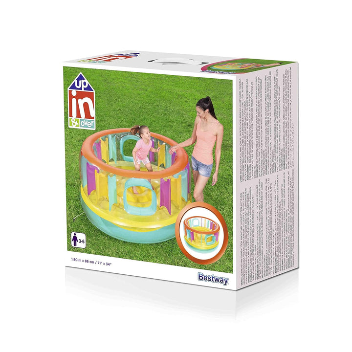 Bestway Up, In & Over Trampolin „BounceJam“ 180 x 86 cm, 52262, Multicolor, 180 cm x 86 cm