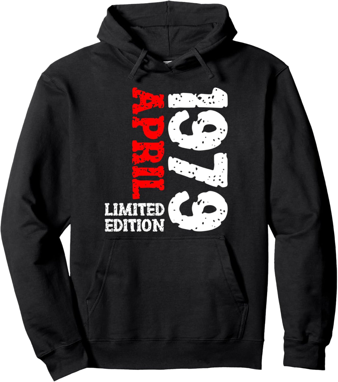 44. Geburtstag Deko Frauen Männer Limited Edition April 1979 Pullover Hoodie