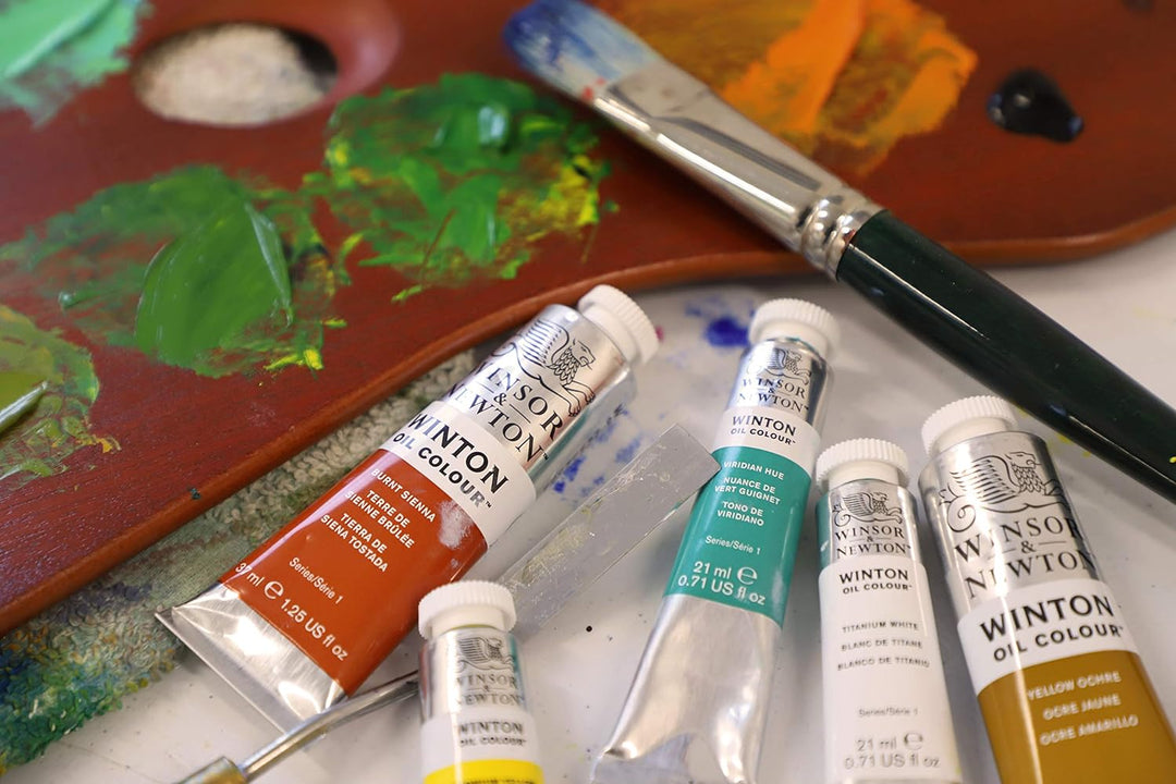 Winsor & Newton 1490691 Winton Ölfarben Set, hohe Pigmentkonzentration, gute Deckkraft und Tönungsst