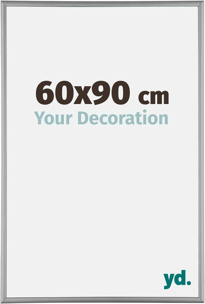yd. Your Decoration - Bilderrahmen 60x90 cm - Bilderrahmen aus Aluminium mit Acrylglas - Antireflex