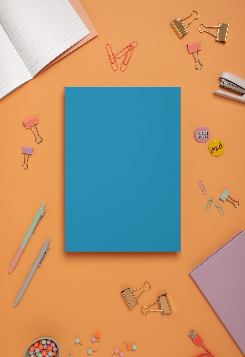 Tonkarton - Tonpapier - Tonzeichenpapier - 100 Blatt DIN A3-160g/m² Farbe: Florida-zitronengelb, Flo