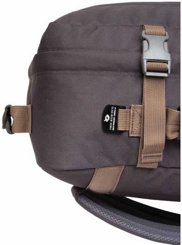 Cabin Zero Zaino Cabina 55 cm Con Spallacci Classic 44L CZ061801-Black Sand, Blau, Grösse Kabine, Ze