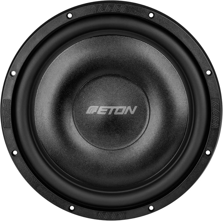 ETON PW 12 Flat – Druckvoller, Flacher 30 cm / 12 Zoll Langhub Subwoofer, Bass fürs Auto, Tiefton La