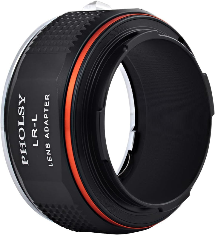 PHOLSY Objektivadapter LR auf L Mount Adapter Kompatibel mit Leica R Objektiv auf L Mount Kameragehä