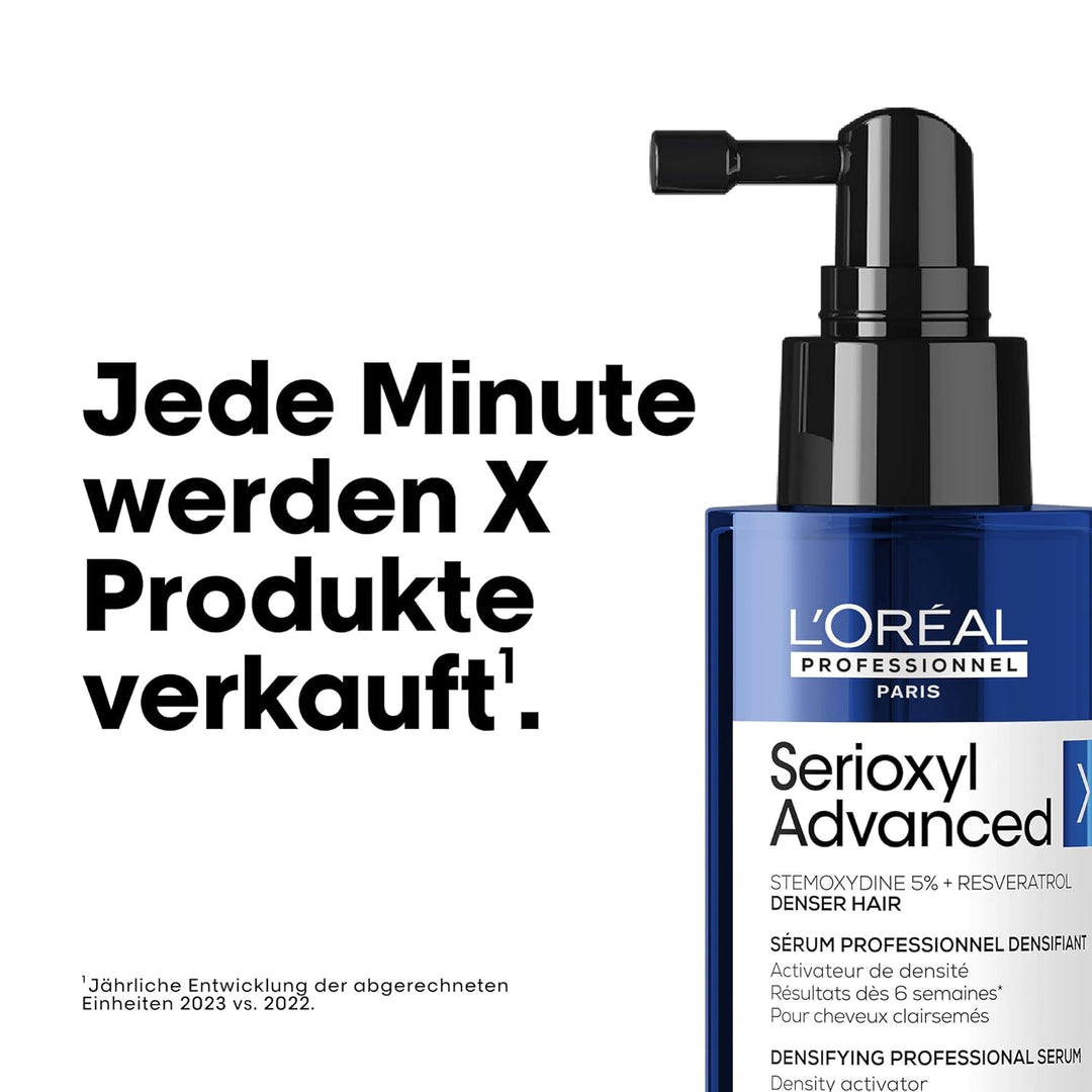 L'Oréal Professionnel Kräftigendes Haarwachstums-Serum für dichteres Haar, Aktiviert das Haarwachstu