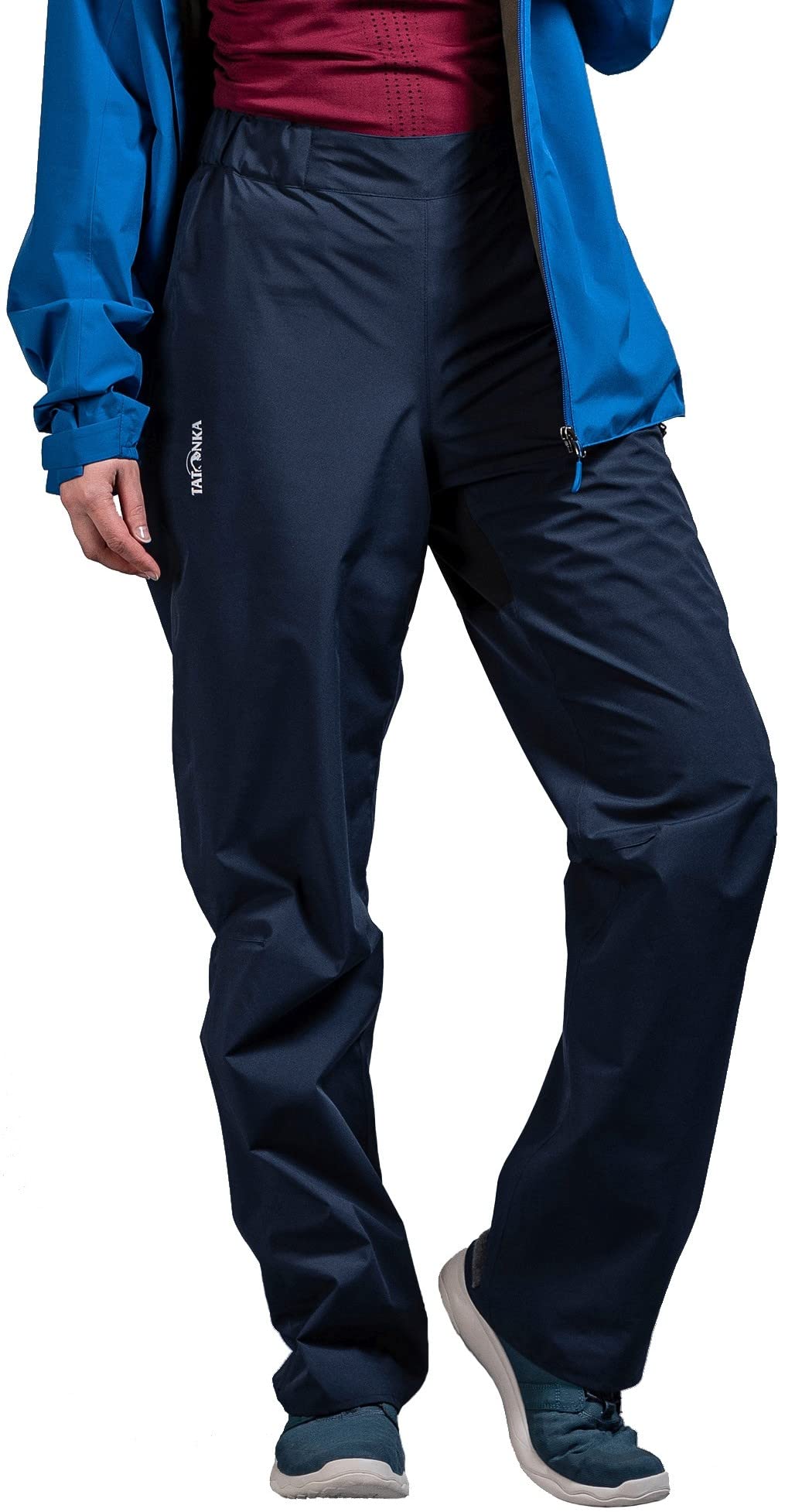 Tatonka Morten Womens Bike Rain Pants 36 Navy Blau, 36 Navy Blau