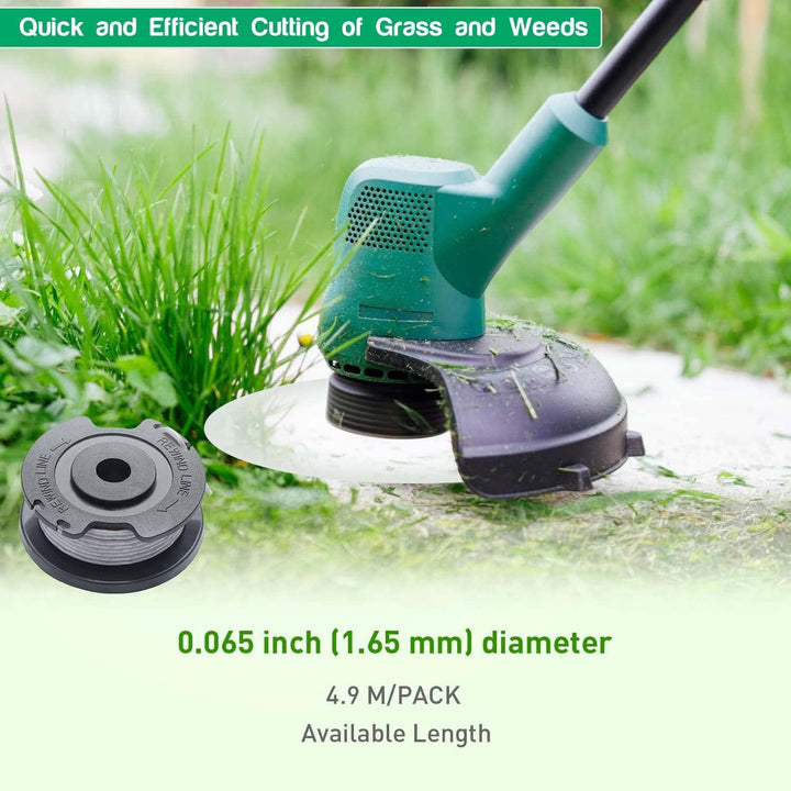 Rasentrimmer Spule für Bosch Rasentrimmer - 10 Stück Trimmer Spule F016800569 Kompatibel Mit Bosch A