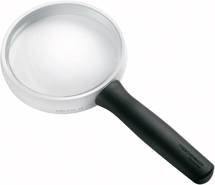Eschenbach 266885 Handlupe Vergroesserungsfaktor: 2.4 x Linsengroesse: (Ø) 85mm Schwarz