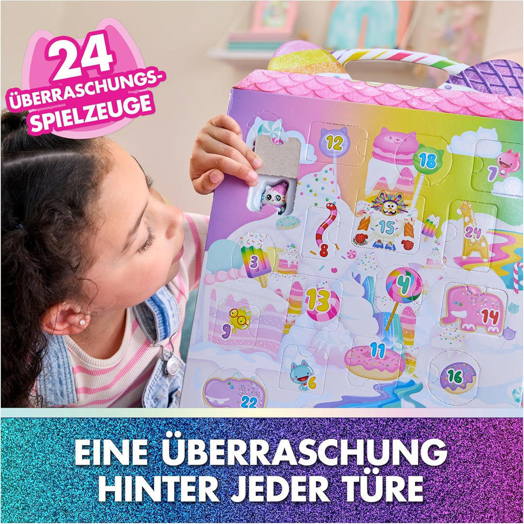 Gabby’s Dollhouse: Der Film – Adventskalender 2025 Süsse Winterüberraschung, 24 Überraschungsspielze