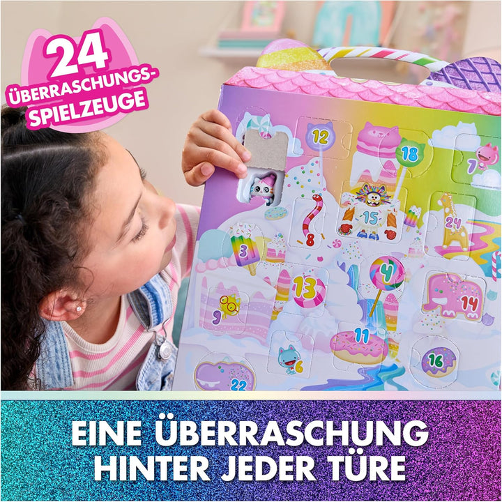Gabby’s Dollhouse: Der Film – Adventskalender 2025 Süsse Winterüberraschung, 24 Überraschungsspielze
