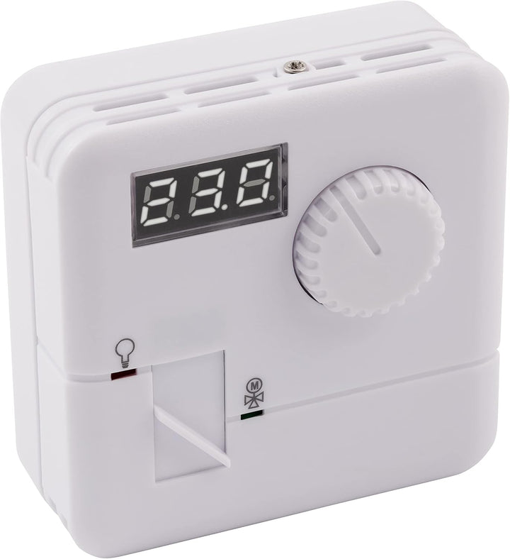 MC Power - Raumtemperatur-Regler Thermostat | TR-530 | 5-30°C, 110-230V, LED-Display, 7A