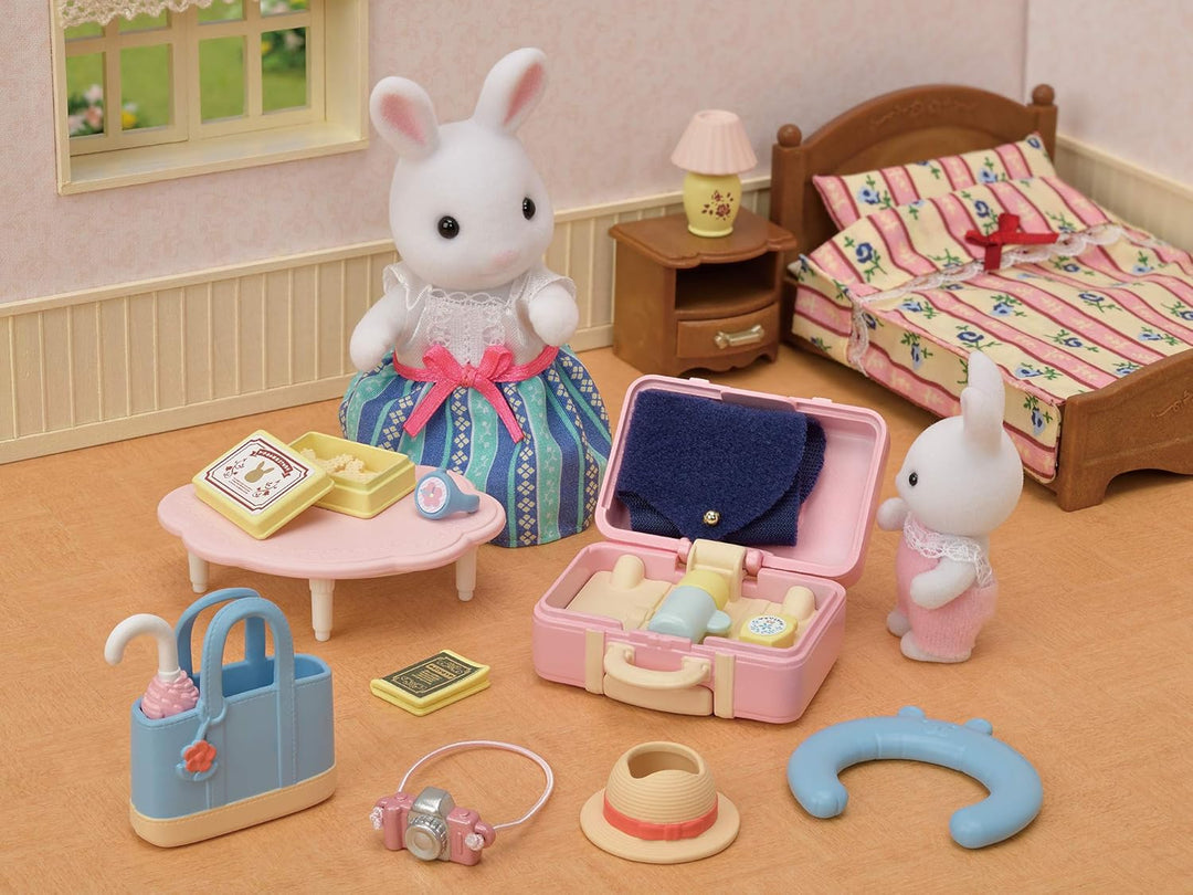 Sylvanian Families 5641 Grosses Reise Spielset mit Figur - Puppenhaus Spielset
