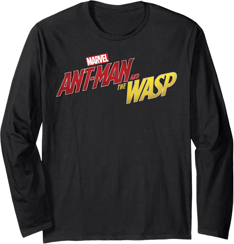 Marvel Ant-Man & The Wasp Official Film Logo Langarmshirt