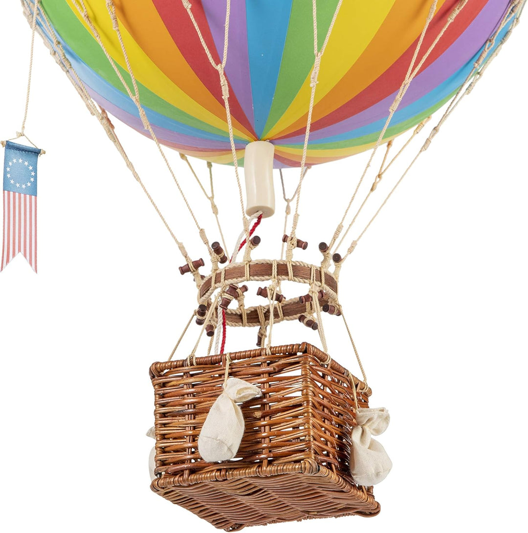 Authentic Models Modellballon Regenbogen 32 cm Mehrfarbig, Mehrfarbig