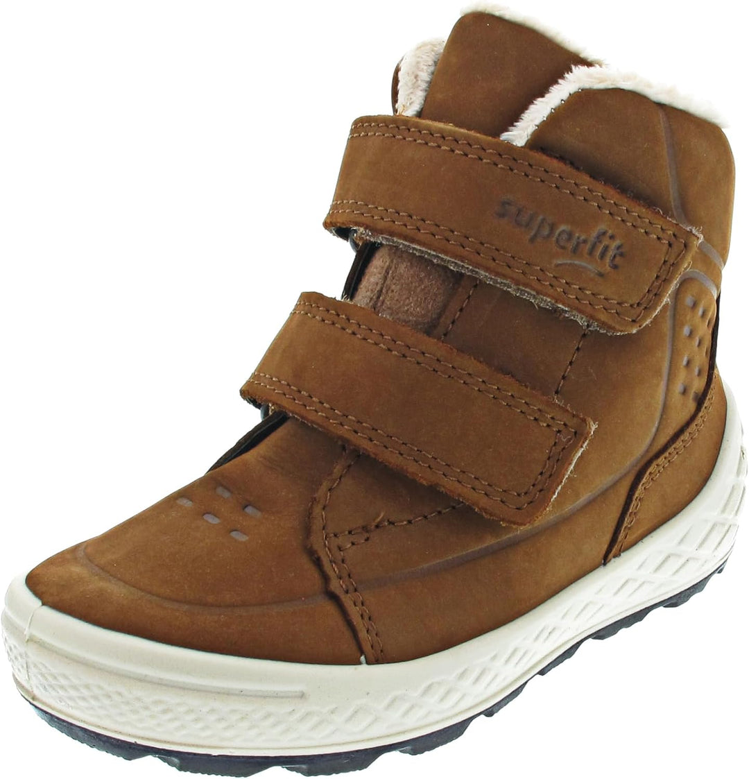 Superfit Jungen Groovy Schneestiefel 25 EU Weit Braun 3000, 25 EU Weit Braun 3000