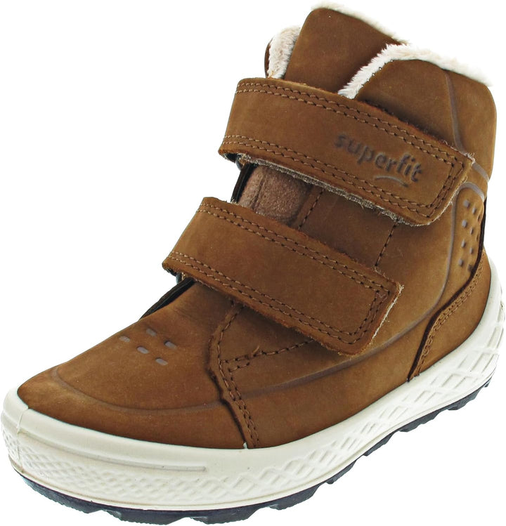 Superfit Jungen Groovy Schneestiefel 25 EU Weit Braun 3000, 25 EU Weit Braun 3000