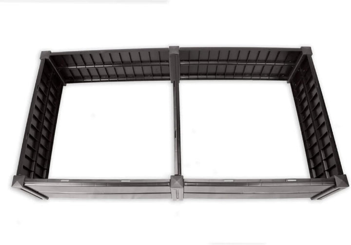 NEUSTANLO | Hochbeet Beetlo L | 158 ×82×31 cm | 336L | aus wetterfestem Kunststoff | pflegeleichtes
