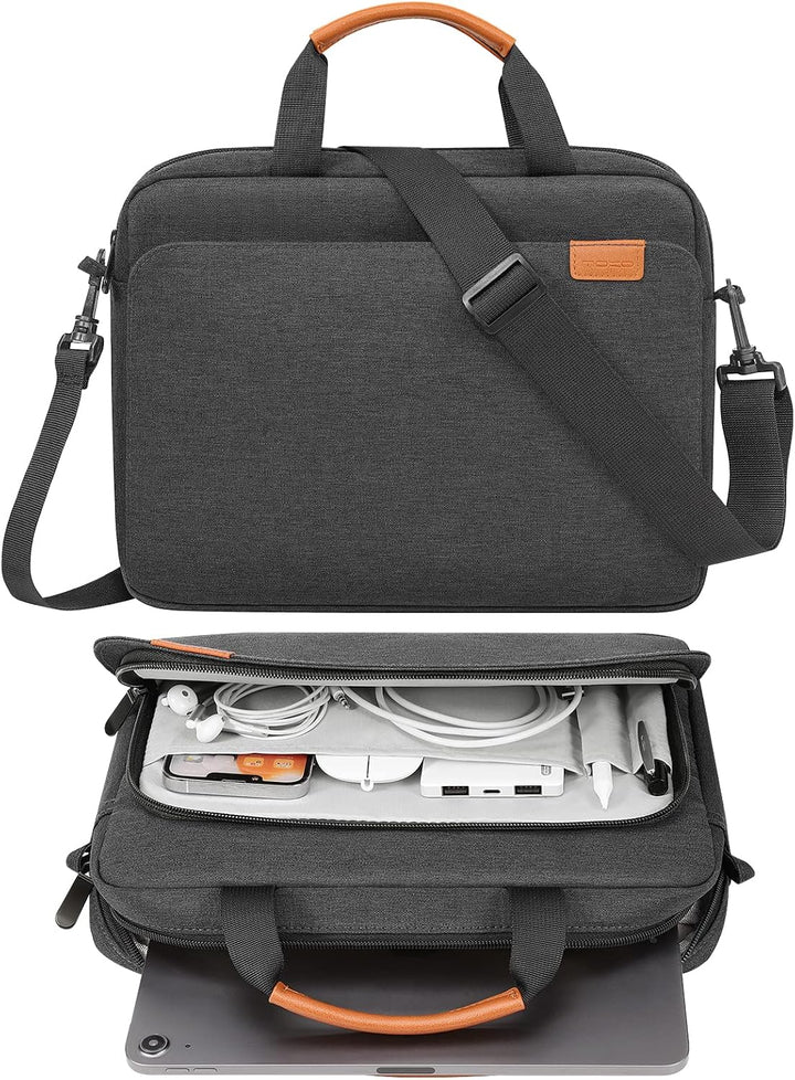 MoKo 12.9 inch Tablet Tasche Hülle, Tragetasche Umhängetasche aus Polyester, Schutztasche mit Schult