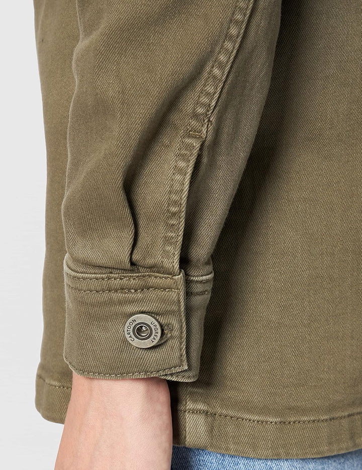 Cartoon Damen Blazer M Dusty Olive, M Dusty Olive