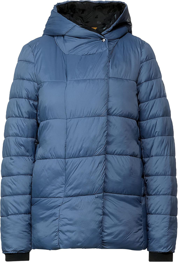 STREET ONE Damen Winterjacke 38 Stormy Blue, 38 Stormy Blue