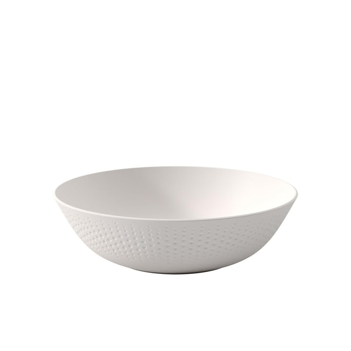Villeroy und Boch - Manufacture Collier Blanc Deko-/Obstschale, formschöne Schale für Obst und Dekor