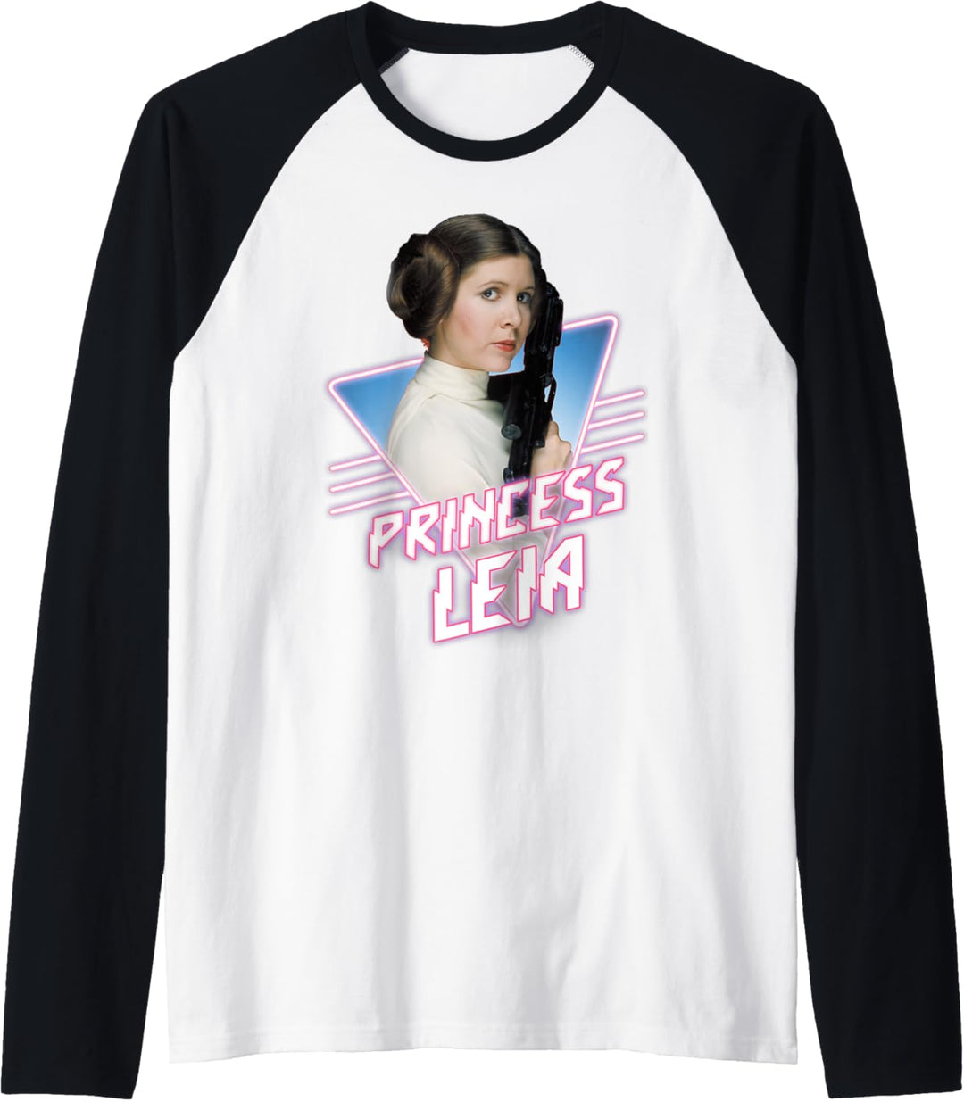 Star Wars Princess Leia Neon Sign Raglan