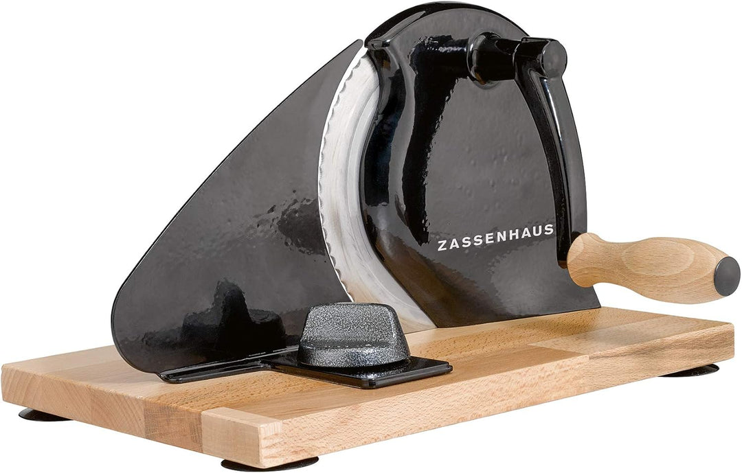 Zassenhaus KP0000072068 Classic Brotschneidemaschine, 18/8 Edelstahl,