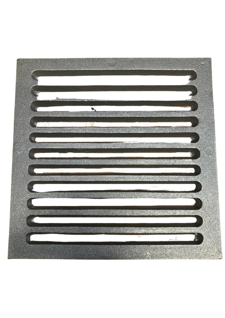 Gussrost Ascherost 23,5 x 23,5 cm für Kamin und Holzofen