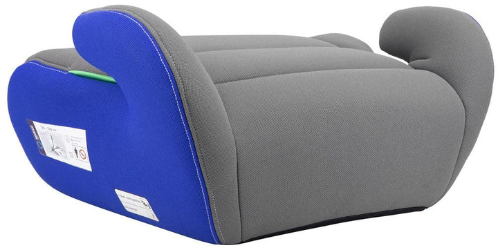 Sparco Booster Seat 125-150 I-SIZE R129 Autositzerhöhung für Kinder Grau und Blau, Grau und Blau