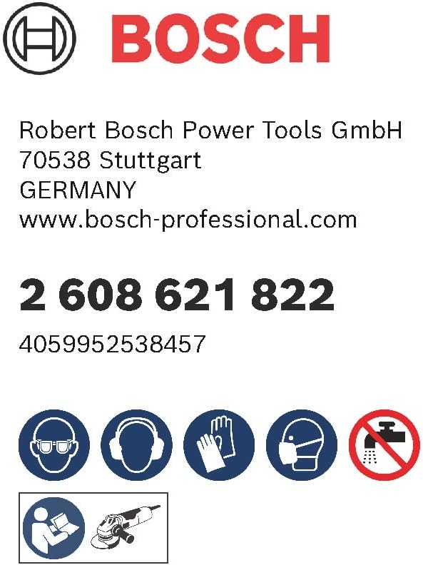 Bosch Professional 25x Expert R782 Prisma Ceramic X-LOCK Fiberscheiben (für Stahl, Edelstahlbleche,