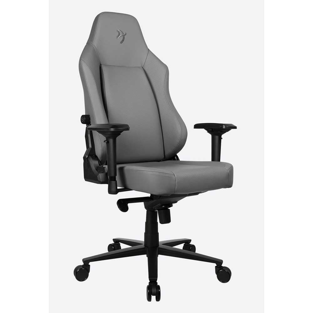 Arozzi Primo - Full Premium Leder - Brauner Gaming-Stuhl mit Vollleder, weichem Nackenkissen, höhenv