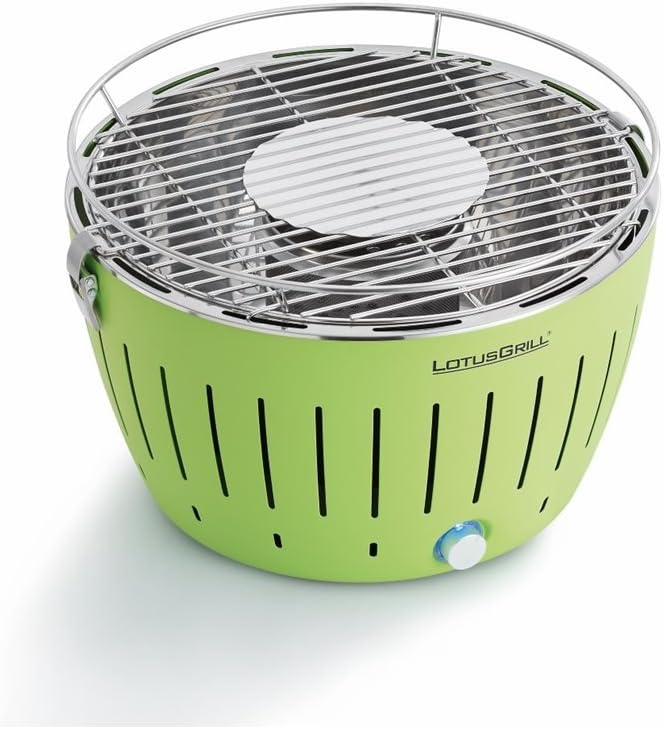 lotus grill bbq in green with free lighter gel & charcoal Lotus Standard, Lotus Standard