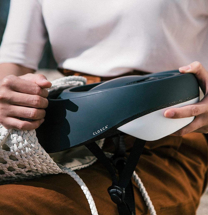 CLOSCA Faltbarer Helm.Fahrradhelm für Erwachsene. Fahrradhelm und Rollerhelm Zertifiziert. Pendlerhe