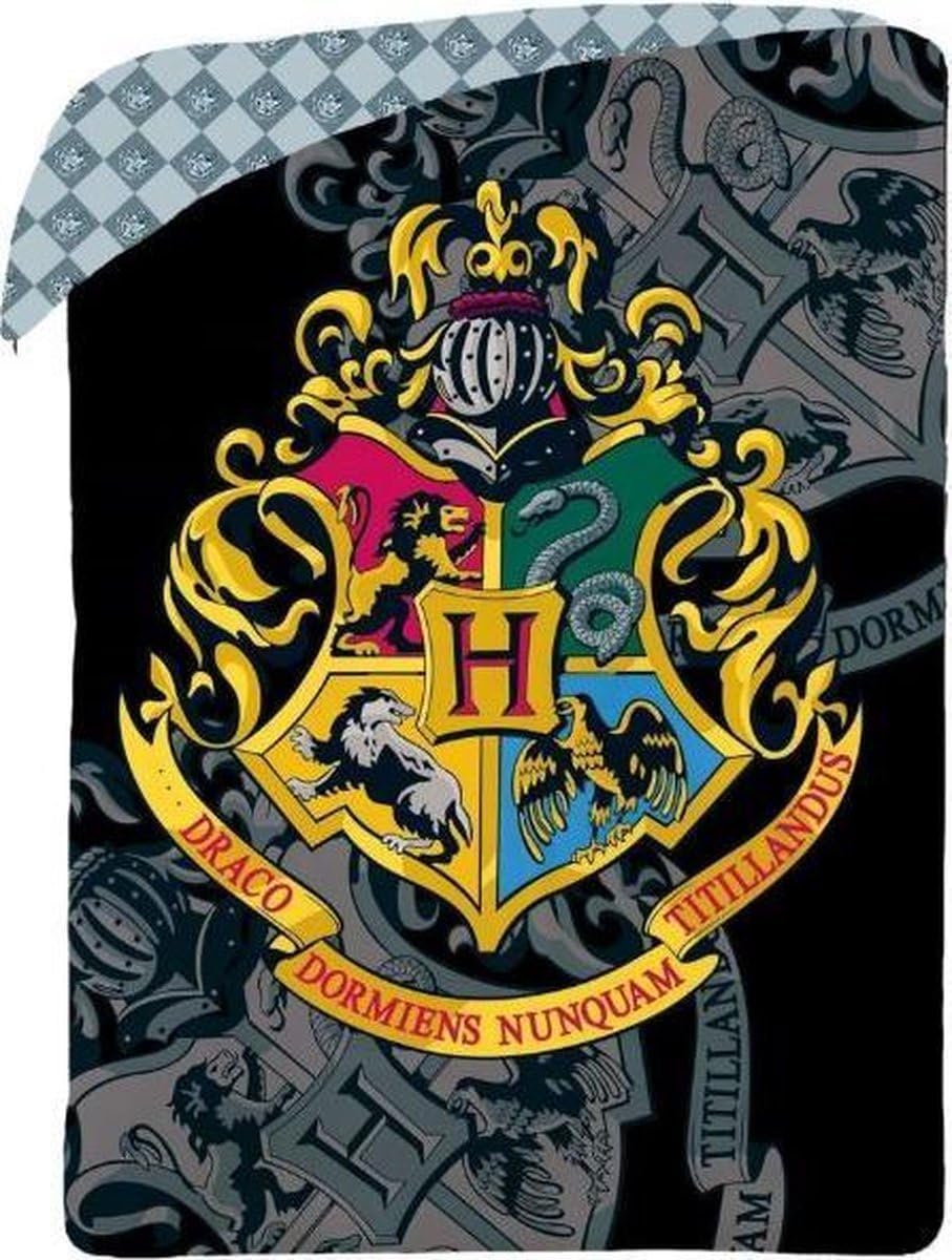 Halantex Harry Potter Bettwäsche-Set, 140x200cm Bettbezug 70x90cm Kissenbezug, 100% Baumwolle, Ron H